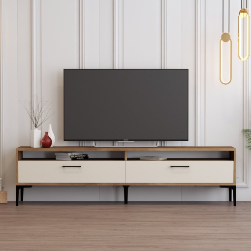 Comoda TV Istanbul 2 - Walnut Cream