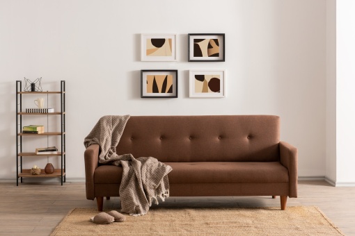 Canapea Extensibila Hiko - Brown