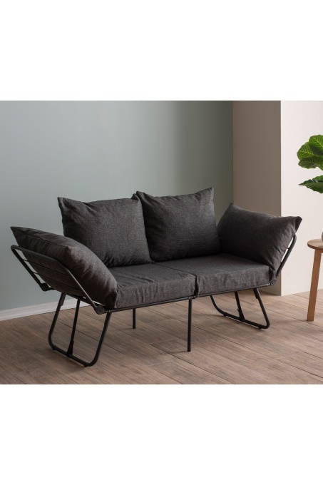 Canapea Viper 2-Locuri - Dark Grey