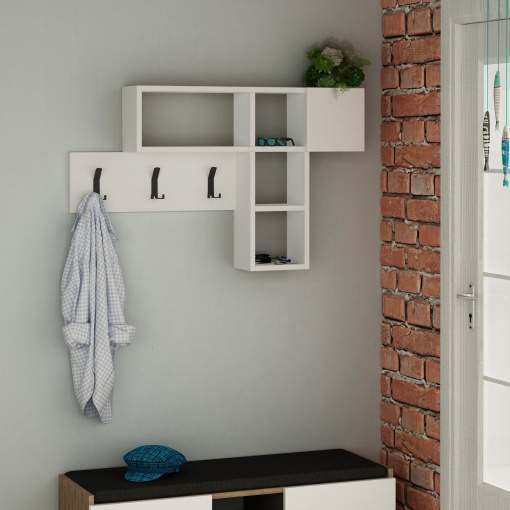 Dulap cu raft Game - White