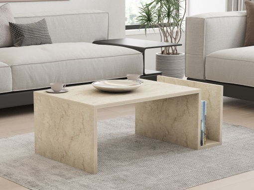 Masuta de cafea Memo - Travertine