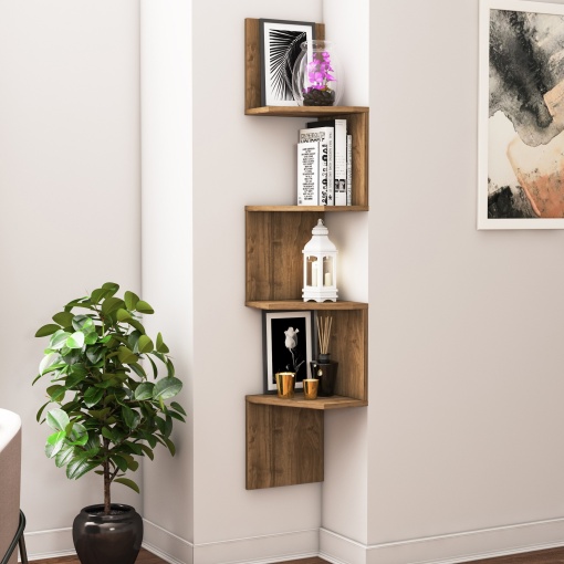 Raft perete Desaldo - Walnut