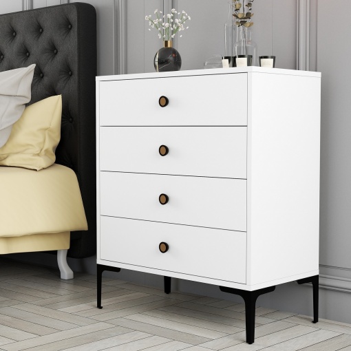 Comoda Lizbon 542 - White