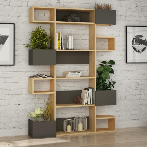 Raft Niho - Oak, Anthracite