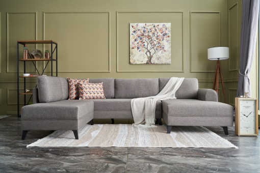 Canapea Extensibila Belen - Brown