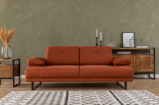 Canapea Extensibila Mustang - Orange