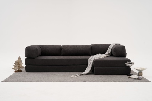 Canapea pe colț Comfort - Anthracite