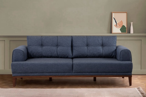 Canapea Vina 3 - Dark, Walnut