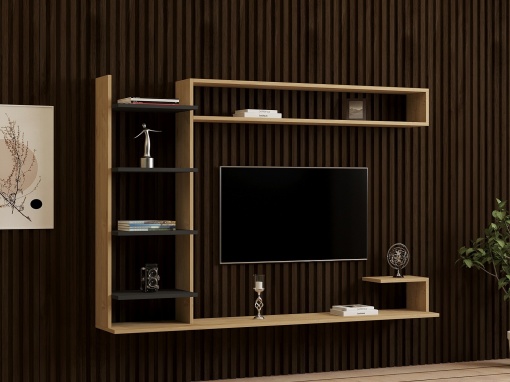 Comoda TV Noble - Sapphire, Anthracite