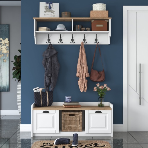 Dulap cu raft P2 - 1636 - Walnut