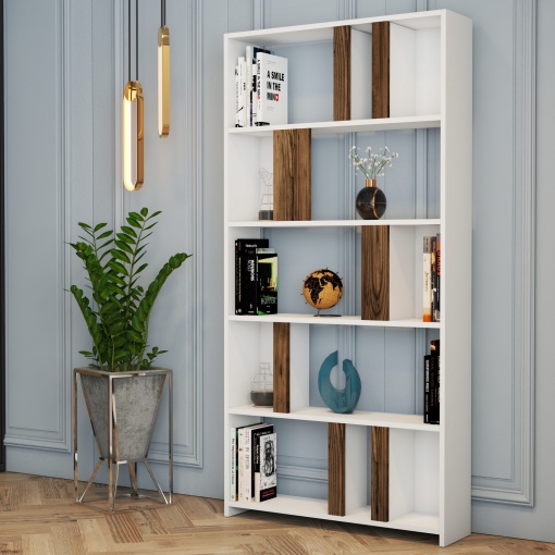 Raft Lima - White, Walnut