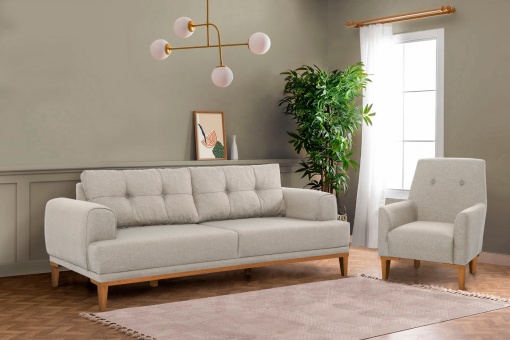 Set Canapea Vina Set - Cream, Atlantic Pine