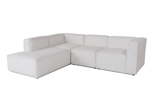 Canapea pe colț More Pars (M4-M2-M1-M2) - White