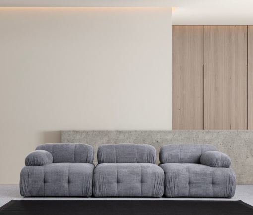 Canapea Petite 3 - Grey