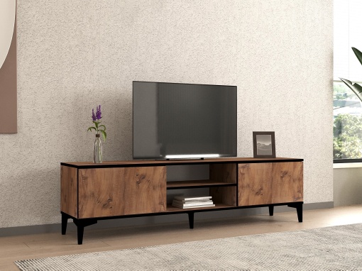 Comoda TV Begi - Atlantic Pine, Black