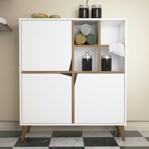 Dulapior Pulse - White, Walnut