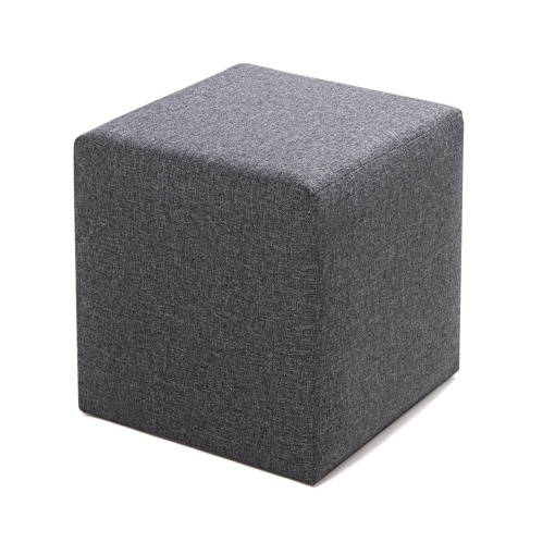 Scaun tapitat Kare Puf - Grey