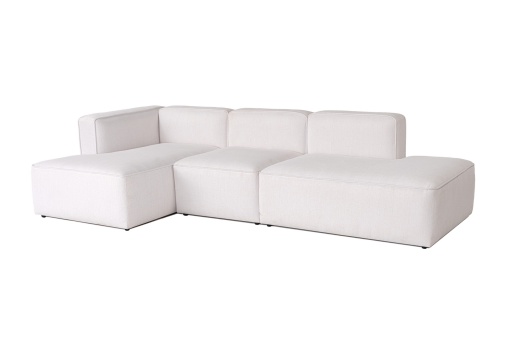 Canapea pe colț More Pars (M5-M1-M3) - White