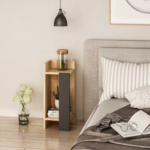 Noptiera Elos left - Oak, Anthracite