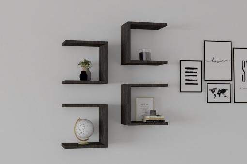 Raft perete Base - Anthracite