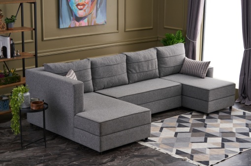 Canapea Extensibila Ece Panoramik - Grey