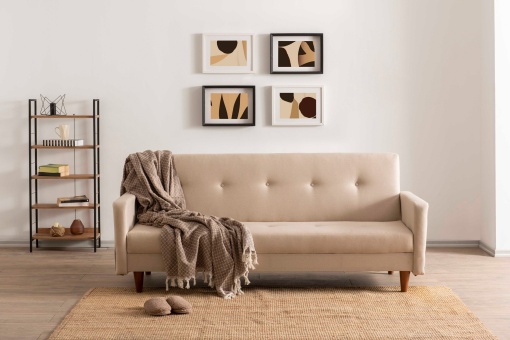 Canapea Extensibila Hiko - Cream
