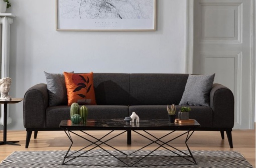 Canapea Extensibila Kapri 3 Locuri - Anthracite