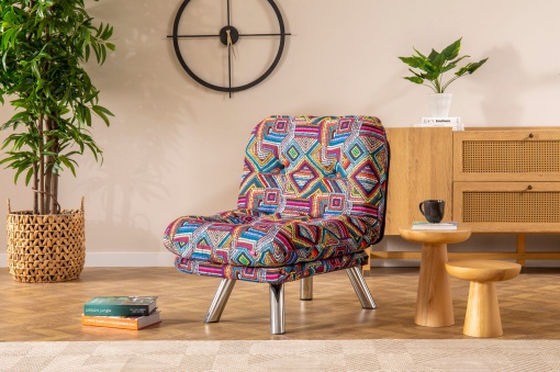 Canapea Extensibila Misa Small Solo - Patchwork