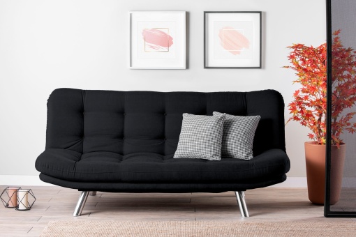 Canapea Extensibila Misa Sofabed - Black