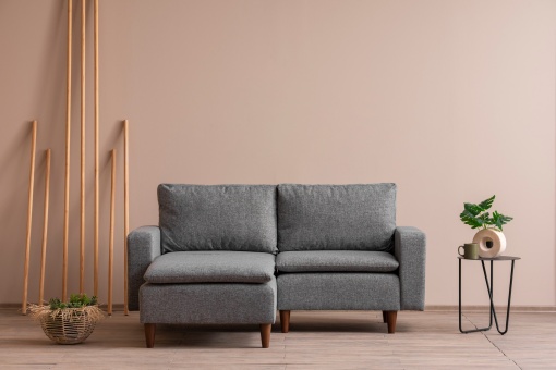 Canapea pe colț Lungo Mini - Light Grey