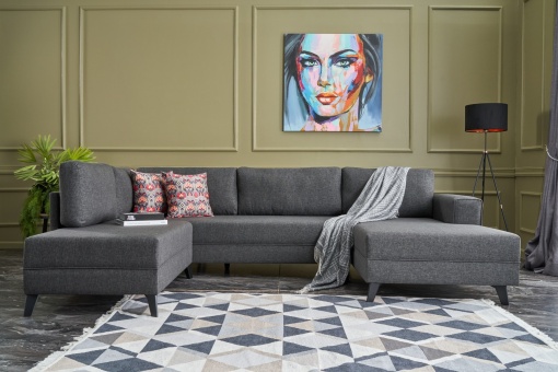Canapea Extensibila Efsun - Anthracite