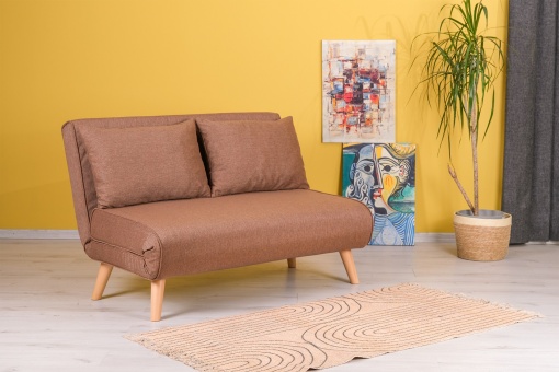 Canapea Extensibila Folde 2-Locuri - Brown