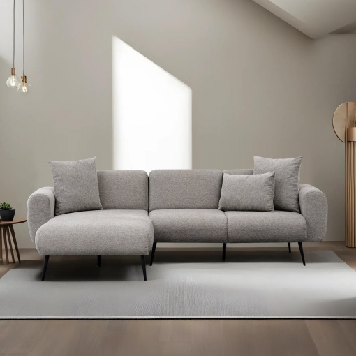 Canapea pe colț Side Left - Light Grey