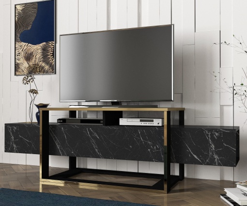 Comoda TV Bianco