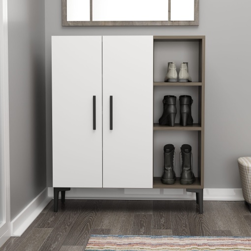 Dulapior Viva - Walnut, White