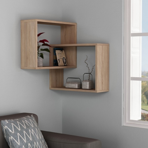 Raft perete Ring - Sonoma Oak