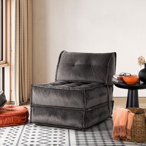 Canapea Extensibila Mocca - Anthracite