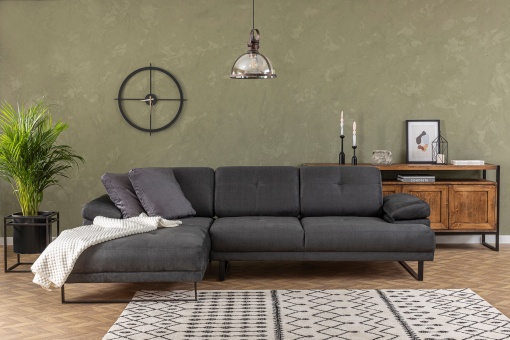 Canapea pe colț Mustang Large Left - Anthracite