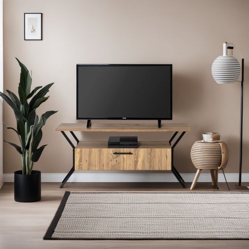 Comoda TV Tarz - Walnut