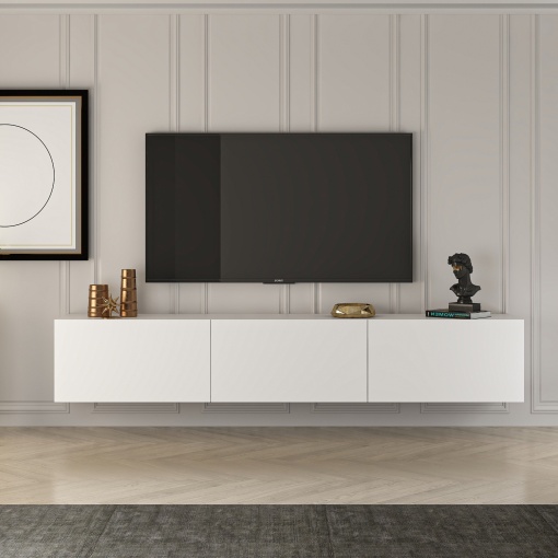 Comoda TV West - White