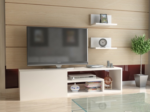 Comoda TV Zeplin - White