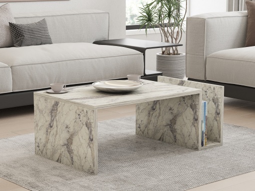 Masuta de cafea Memo - Freesia Marble