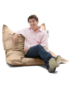 Bean Bag Cushion Pouf 100x100 - Mink - Img 1