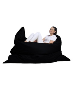 Bean Bag Giant Cushion 140x180 - Black - Img 4