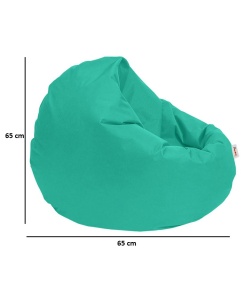 Bean Bag Iyzi 100 Cushion Pouf - Turquoise - Img 6