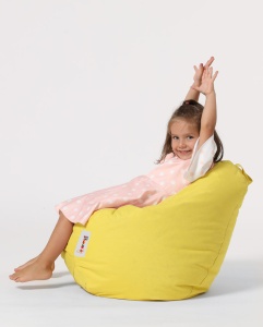 Bean Bag Premium Kids - Yellow - Img 1