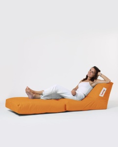 Bean Bag Siesta Sofa Bed Pouf - Orange - Img 6