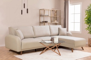 Canapea Extensibila Hera 1 Corner - Cream - Img 5