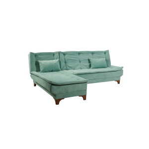 Canapea Extensibila Kelebek Köşe Left - Sea Green - Img 3