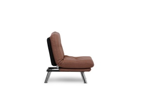 Canapea Extensibila Misa Small Solo - Light Brown - Img 6